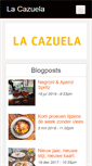 Mobile Screenshot of la-cazuela.nl